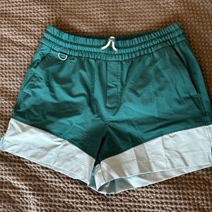 Old Navy Active Teal and Light Blue Shorts